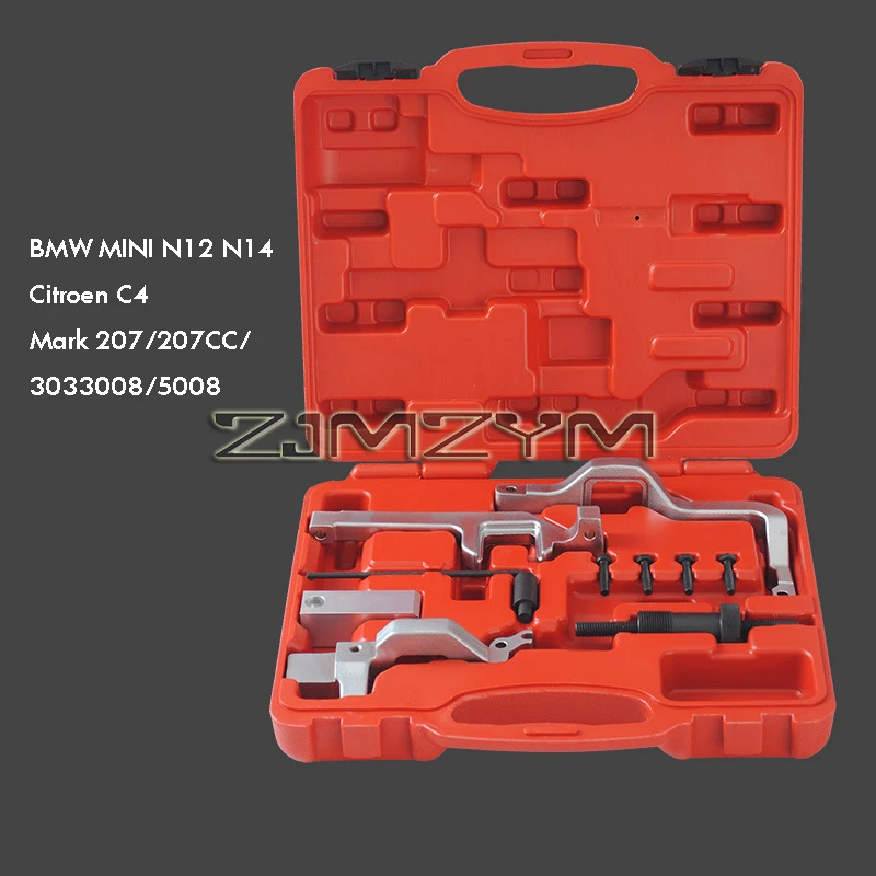 Engine Camshaft Alignment Timing Tool Kit for BMW Mini Copper N12 N14 Citroen Peugeot 207 308 3008 5008