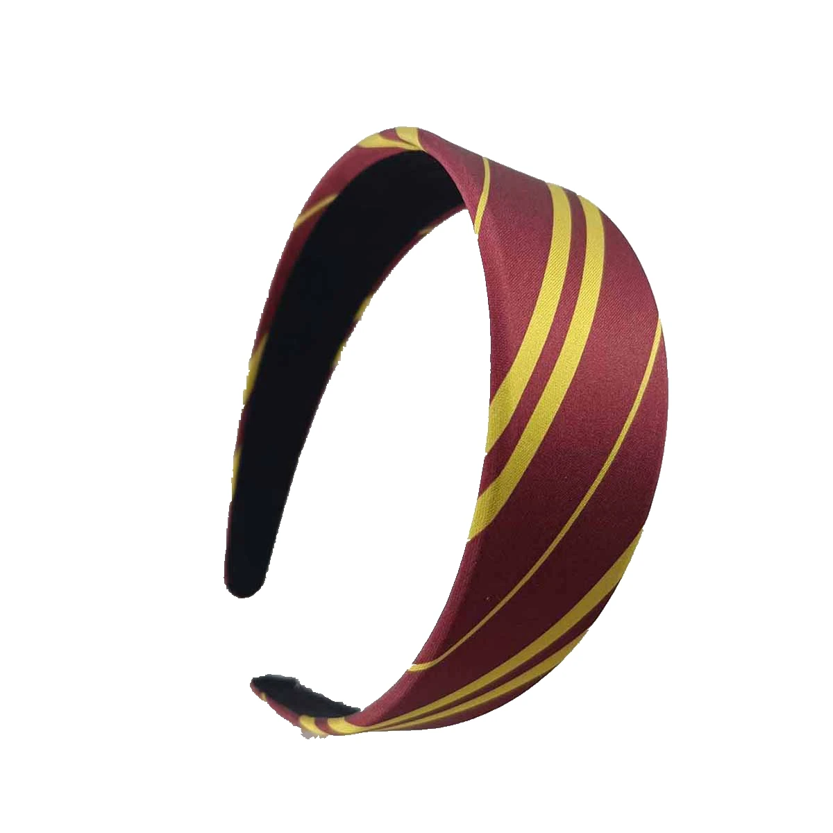 1PCS Magic College Wizard Slytherin Kostüm Cosplay Stil Vintage Haar Hoop Gestreiften Mädchen Seide Stirnband Zubehör – Detail 6