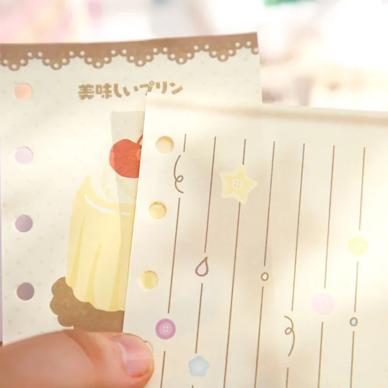 M5 30 قطعة فضفاضة ورقة الملء ملاحظات لاصقة الكورية نمط اليدوية دفتر الملء ملاحظة تدوين لزجة اوراق الملاحظات الطلاب القرطاسية #4