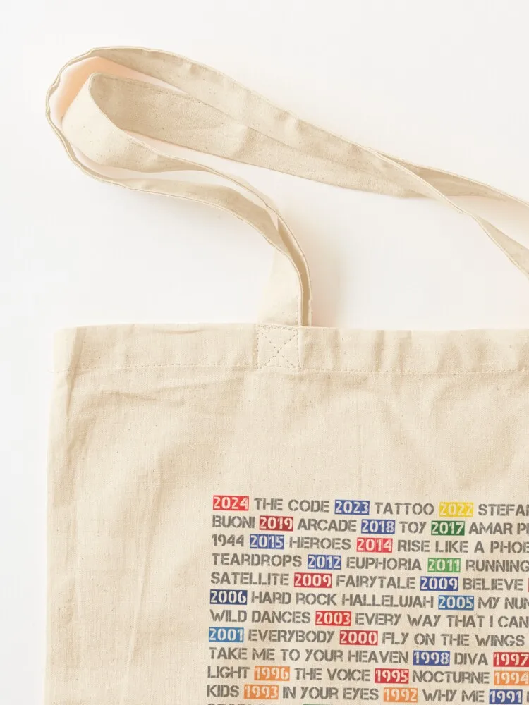 ESC Winning Songs [Complete] Tote Bag women bag tote bag men Handbags Fabric