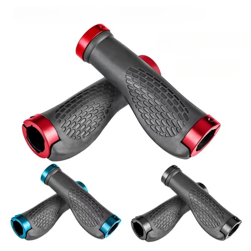 Mtb Grip Fiets Stuur Grepen Anti Slip Siliconen Road Mountainbike Handvat Grip Fiets Fietsaccessoires Fiets Stuur