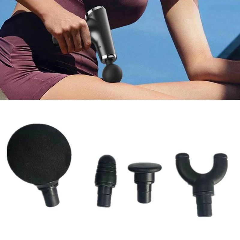 

4PCS Replacement Heads For Massage Muscle Stimulator Body Massage Accessory Shaping Exercising Fascia Massager Heads