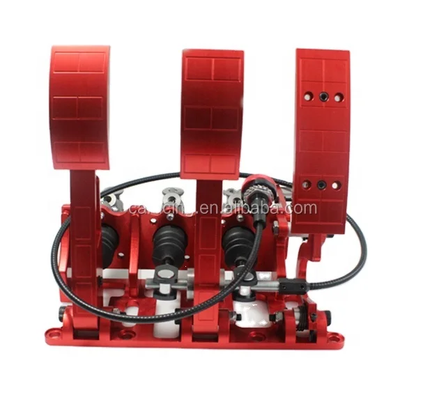 

Racing Brake Pedal Box Assembly Red Anodize Process