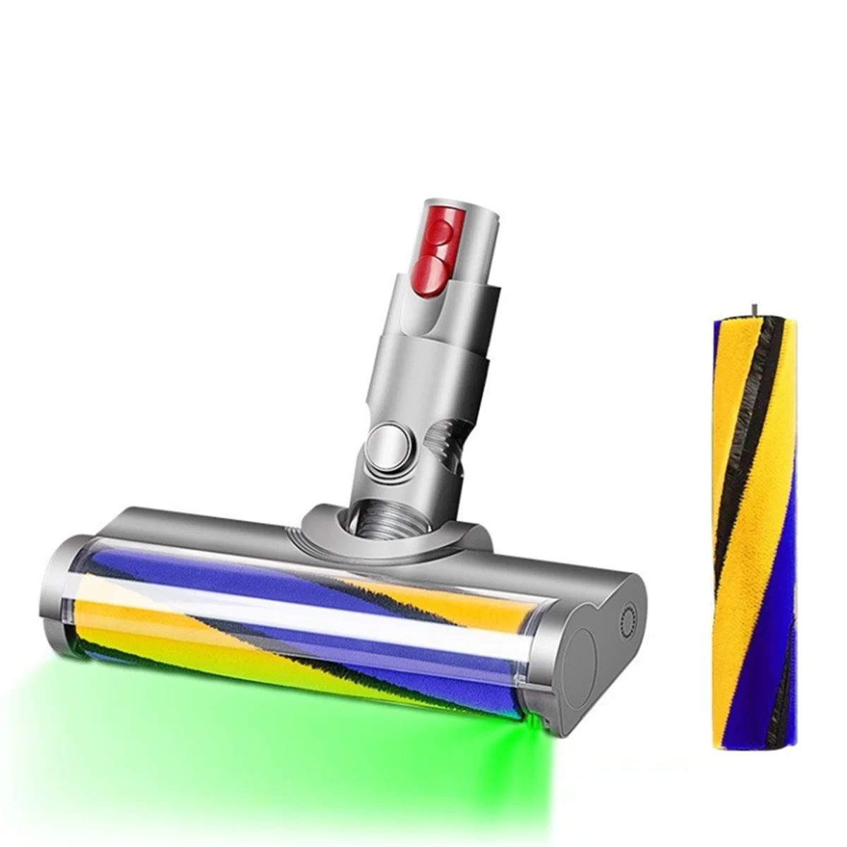 

Замена головки роликовой щетки для Dyson V10 Digital Slim V12 Detect, тонкие детали пылесоса с зеленым подсветкой для пыли