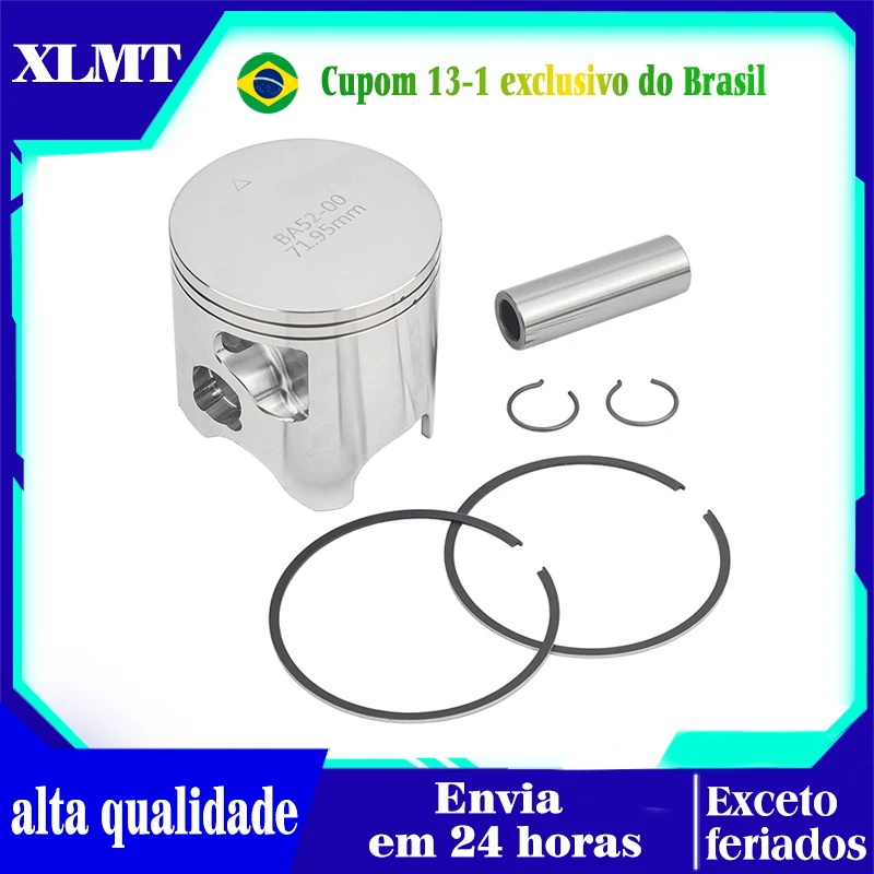 Kit de anéis de pistão para cilindro de motocicleta, furo 71.95mm para te300 wr300 300 mxc sxf XC-E xcw XC-WE beta rr 300 gasgas ec mr 300 rieju