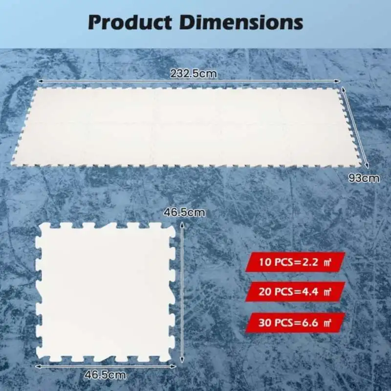 Hockey Flooring Tiles for Training Dryland Synthetic Ice Tiles Hockey Shooting Equipment view 4