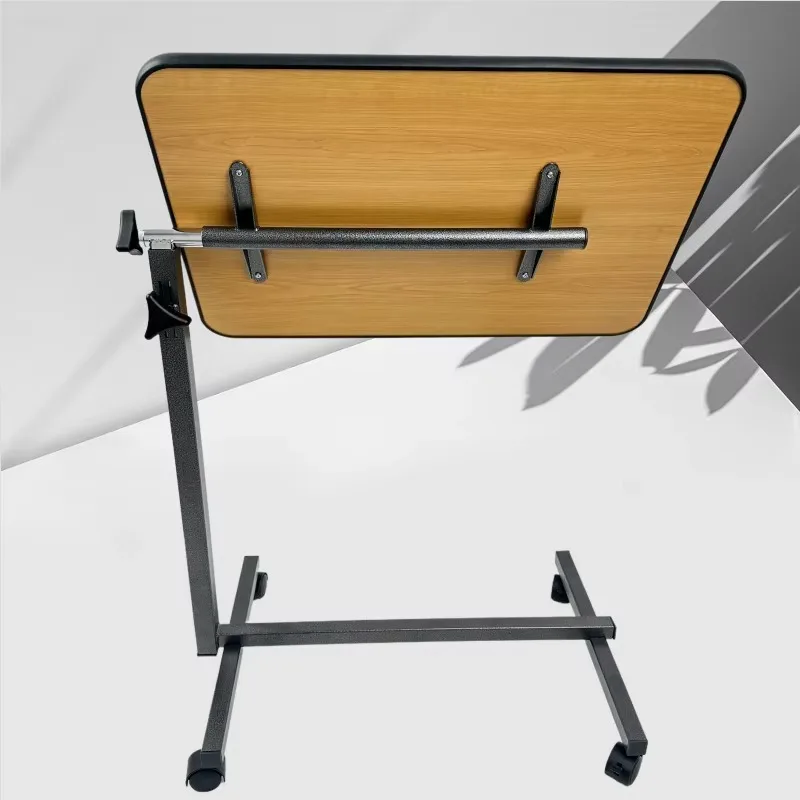 مكتب طاولة بجانب السرير قابل للتعديل مع عجلات للمكتب المنزلي #2