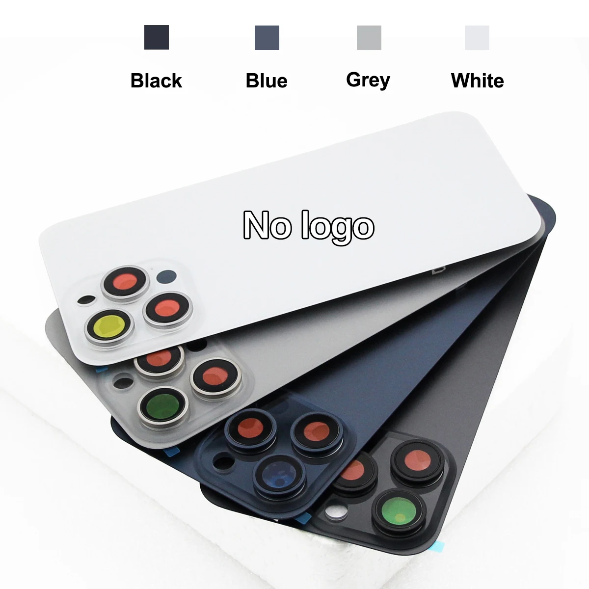 Für iPhone 15 Pro Max Akkuabdeckung mit Glasrückseite Gehäuseabdeckung kompatibel mit Kameralinse für iPhone 15 Pro.