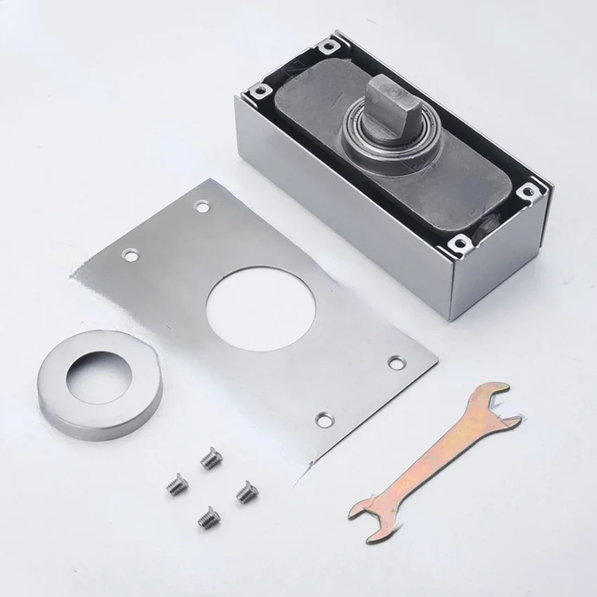 Door Pivot Rotary Door Hinge Door Pivot Hinge 90/180 for Degree Positioning Pivot Stainless Steel Furniture Hardware