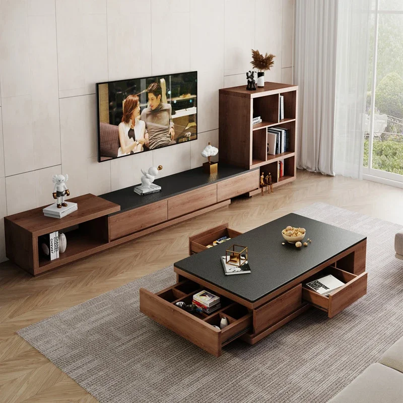 Modern Style Wooden Mdf Living Room Furniture Tv Stand Tv Cabinet With Drawers