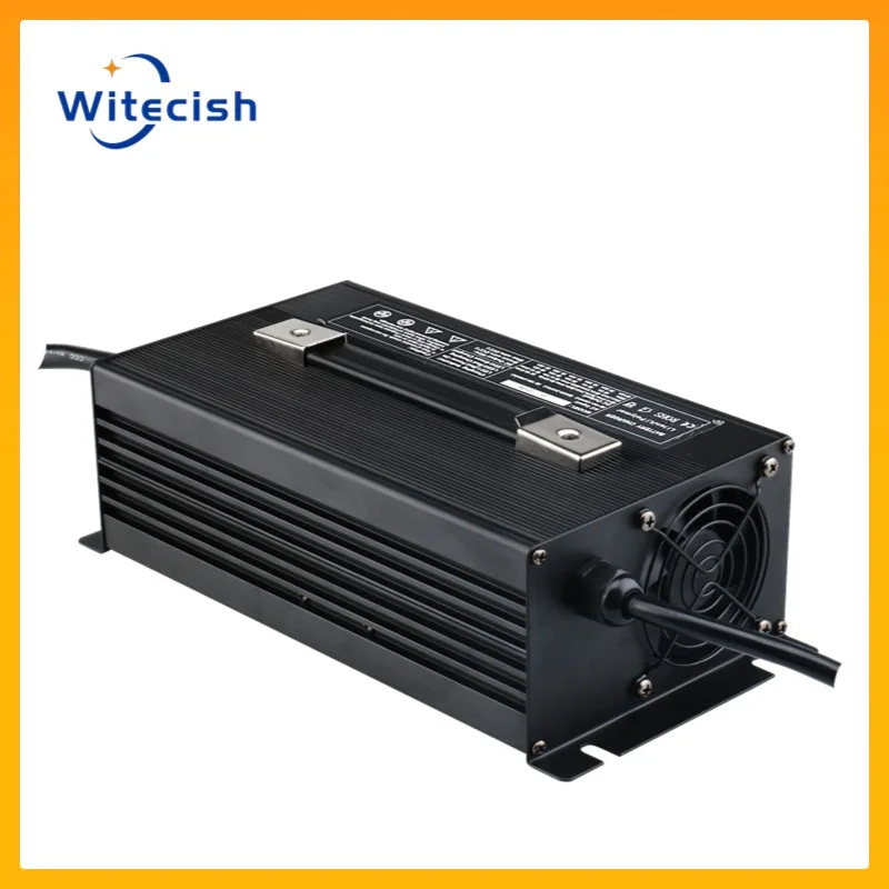 Ładowarka kwasowo-ołowiowa 12V 24V 36V 48V 60V 72V 84V 96V 108V ładowarka 50A 40A 30A 25A 20A 15A 12A 10A 8A stosuje się do wózek golfowy RV