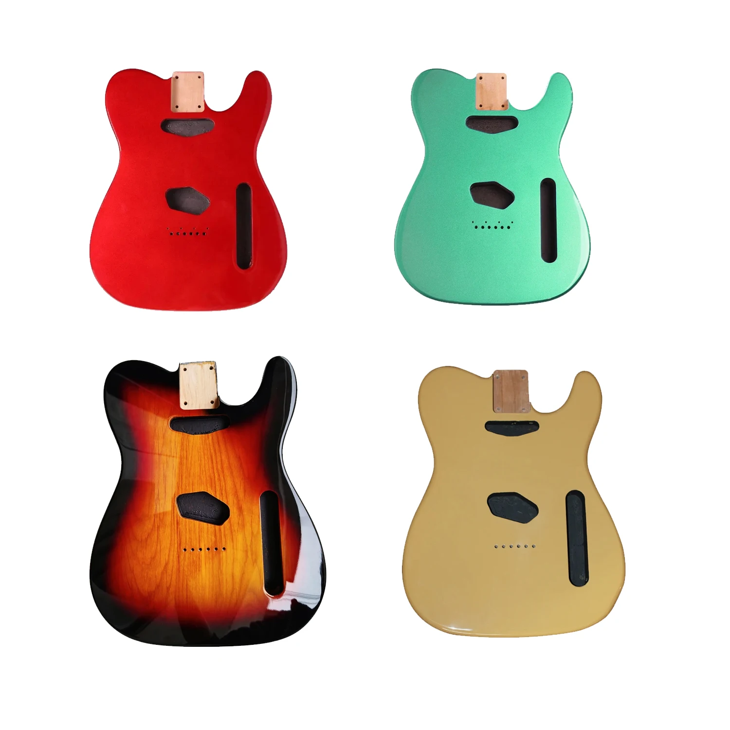 Alder TL Guitar Body Glossy Butter Yellow Telecaster Electric Guitar Part Components DIY