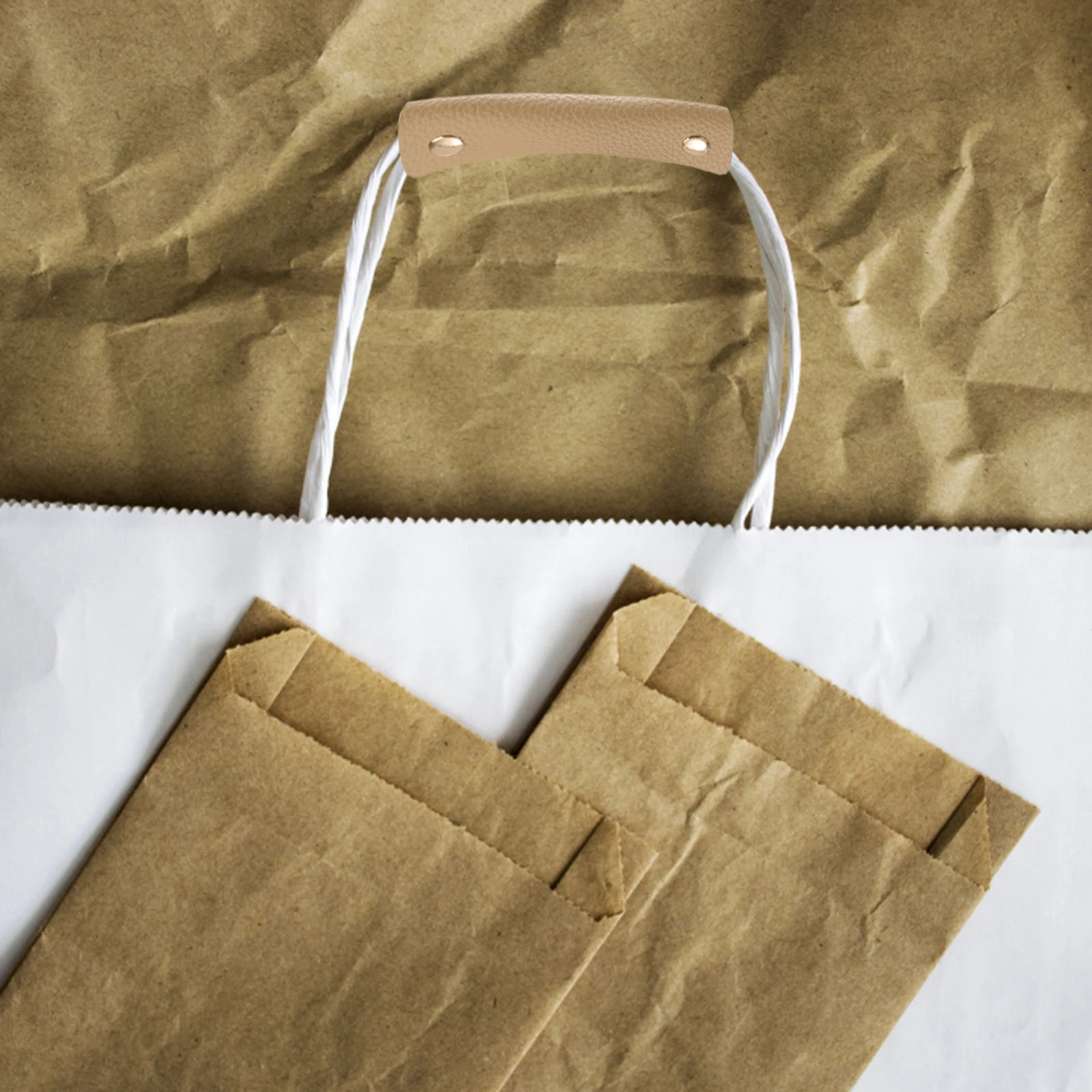 

2 pcs Anti-snap Hand Protector Durable Grocery Carrier Handle Cover Bag Handle Protector Lightweight Pu Casing Teaching