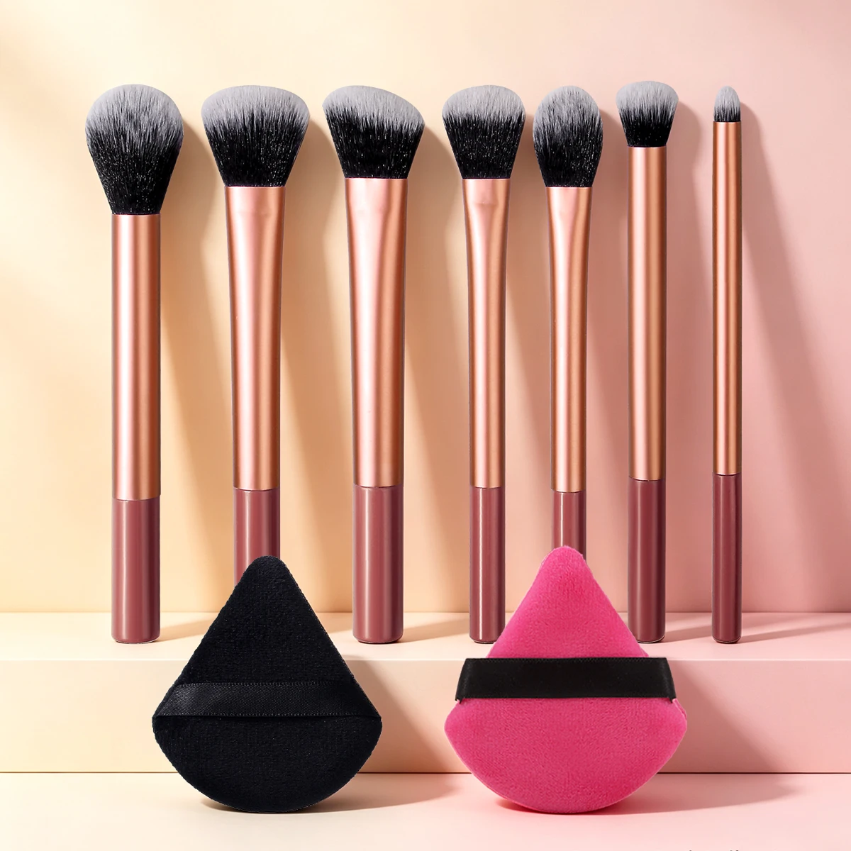 Ensemble de pinceaux de maquillage, doux et moelleux, poudre de maquillage professionnelle, pour le contouring, le blush et les fards à paupières, outils de beauté, pinceaux de maquillage 1 Ensemble de pinceaux de maquillage, doux et moelleux, poudre de maquillage professionnelle, pour le contouring, le blush et les fards à paupières, outils de beauté, pinceaux de maquillage 1