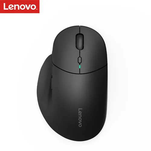 Imagen 2 del producto Ratón inalámbrico Bluetooth Lenovo M27, ratón de tono suave, diseño ergonómico, ratón de mano derecha