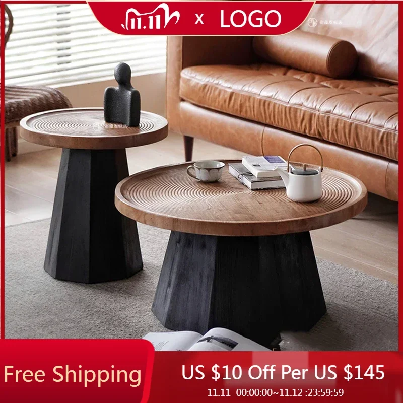 

Italian Aesthetic Coffee Table Japanese Small Designer Living Room Bedroom Side Table Unique Center Couchtisch Patio Furniture