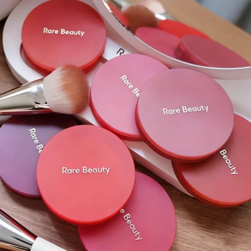 Maquillaje de Moda Rare Beauty Soft Pinch Matte Bouncy Cushiony, Colorete en Crema que se Convierte en Polvo, Iluminador en Polvo, Colorete Líquido, Rouge Facial