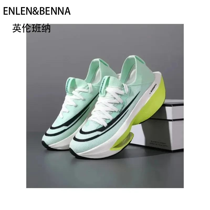 Fashion trend hollow breathable sports shoes comfortable wear-resistant couple running shoes lightweight sports shoes image 4
