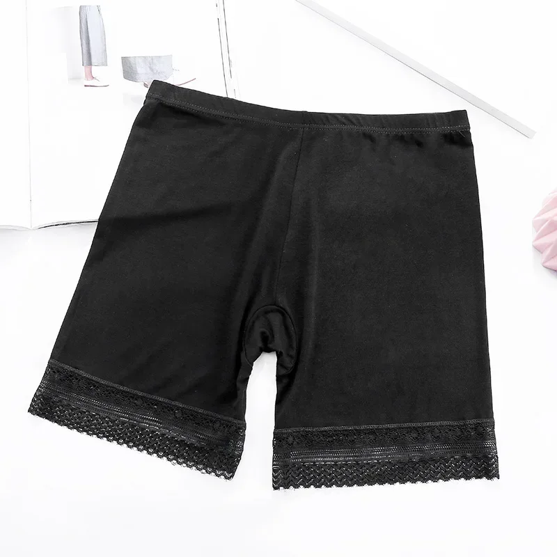 Sexy Lace Anti Chafing Thigh Large Size Shorts Under Skirt Safety Shorts Ladies Pants Underwear Large Size Safety Pants Women