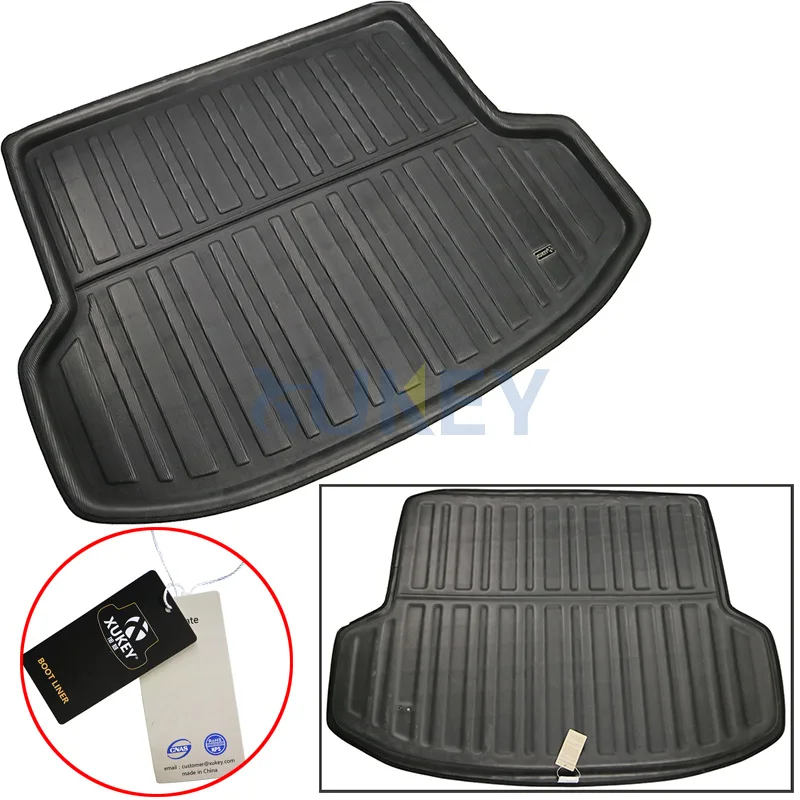 Cargo Boot Liner Mat Rear Trunk Floor Tray Carpet Protector Mud Pad For Hyundai Tucson IX35 2010 2011 2012 2013 2014 2015