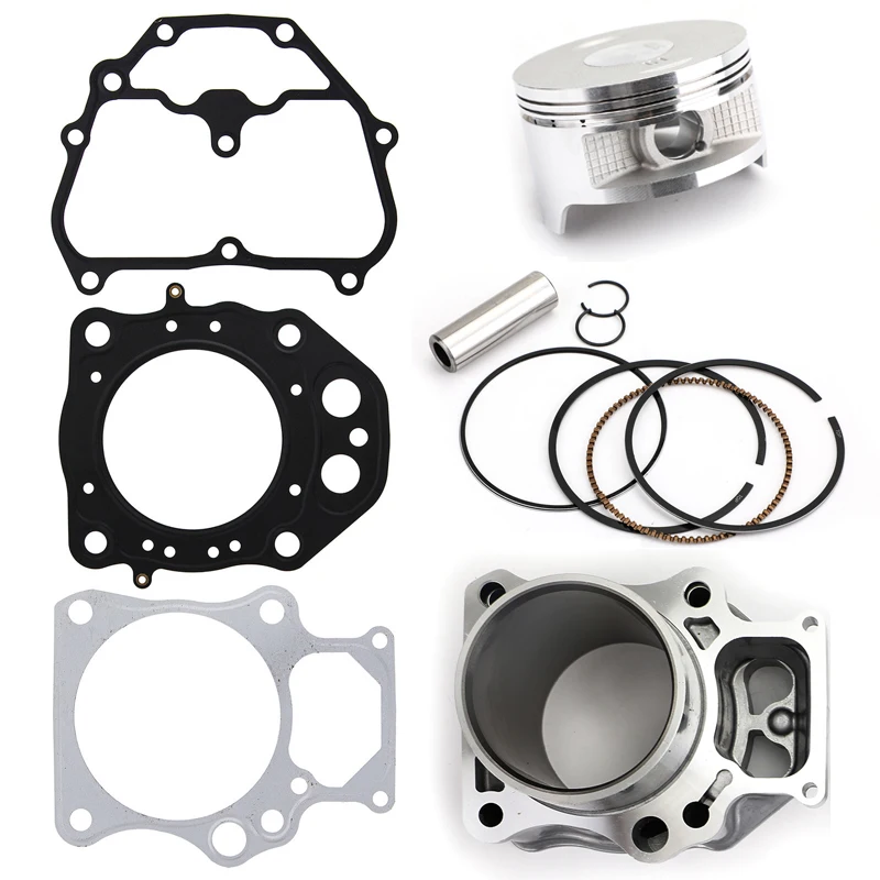 Artudatech Cylinder Piston Gasket Top End Rebuild Kit for Honda Rancher TRX420 2007-2018