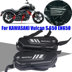 For KAWASAKI Vulcan S 650 S650 EN650 EN 650 VN650 Motorcycle Bag Storage Tool Bag Waterproof Triangle Bag Frame Side Package