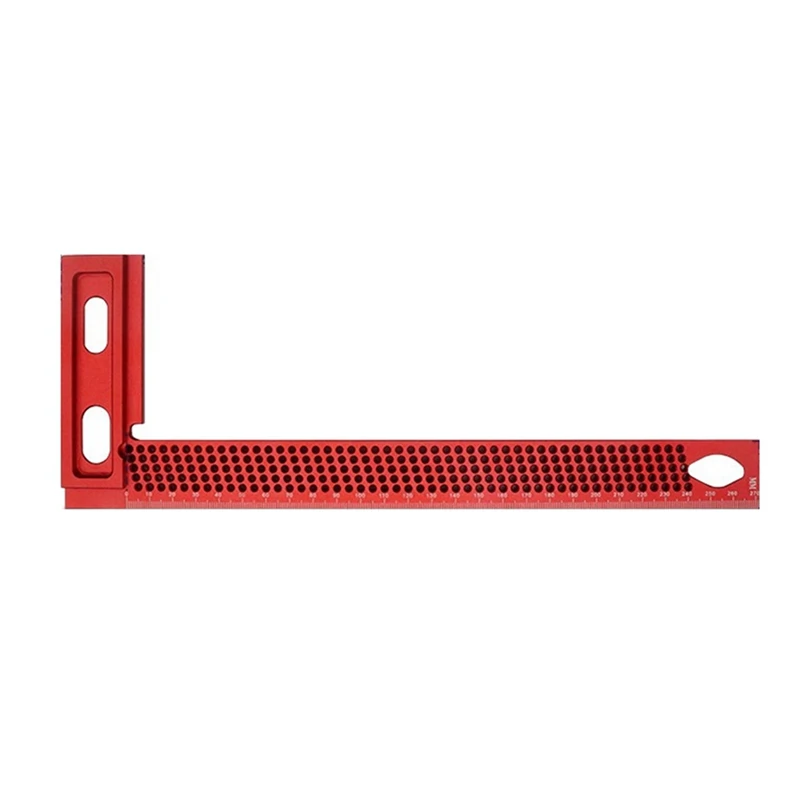 300MM Aluminum Alloy Square Woodworking Height Ruler Metric Square L Woodworking Measuring Tool Durable Easy Install Easy To Use