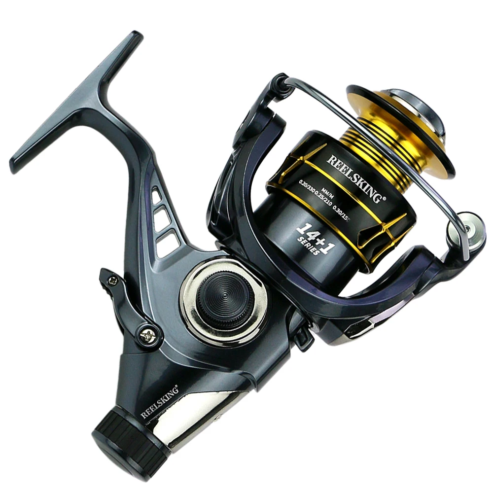 

Metal Fishing Reel Metal Shaft Cup 5.2:1/4.9:1 Maximum Resistance 8KG Sea/River Fishing 14+1BB Strong And Stable Long Throw