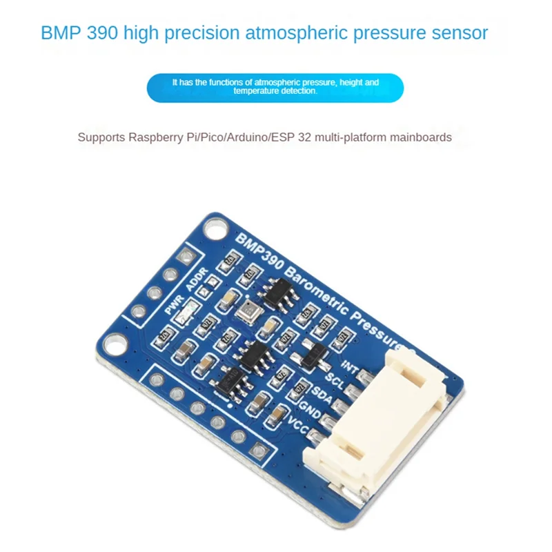 New Waveshare Bmp390 High Precision Atmospheric Pressure Sensor Module Atmospheric Pressure / Altitude / Temperature Measurement