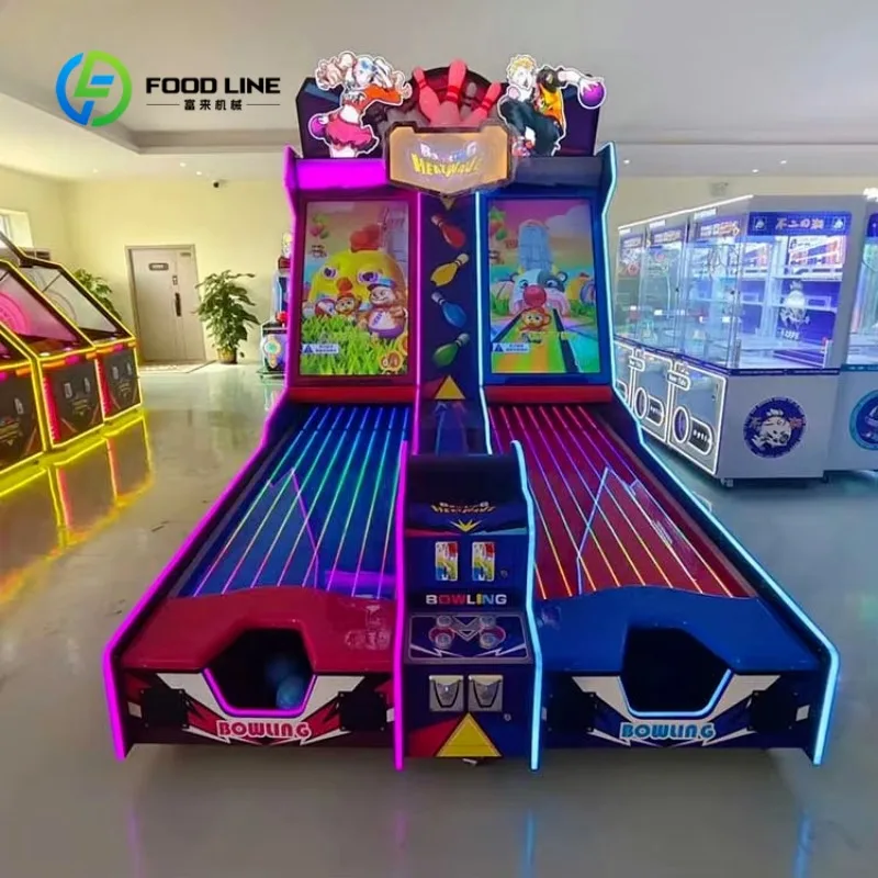 Commercial Bowling Game Machine Automatic Score System for Amusement Parks and Entertainment Centers