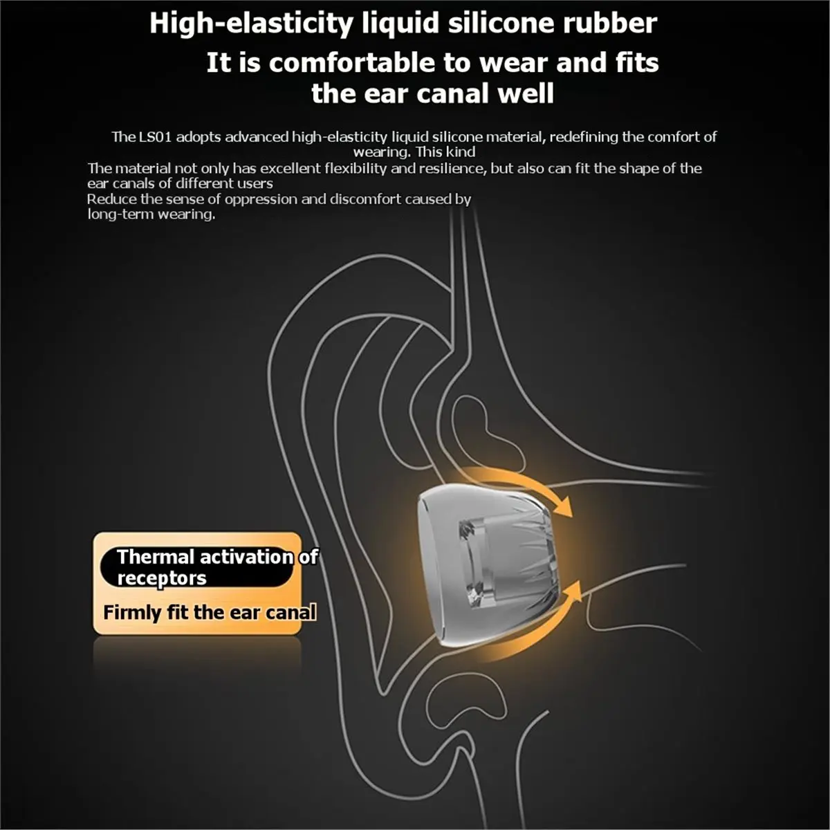 【a03r】-pontas-de-silicone-para-fones-de-ouvido-ls01-pontas-de-substituicao-confortaveis-e-de-alta-elasticidade