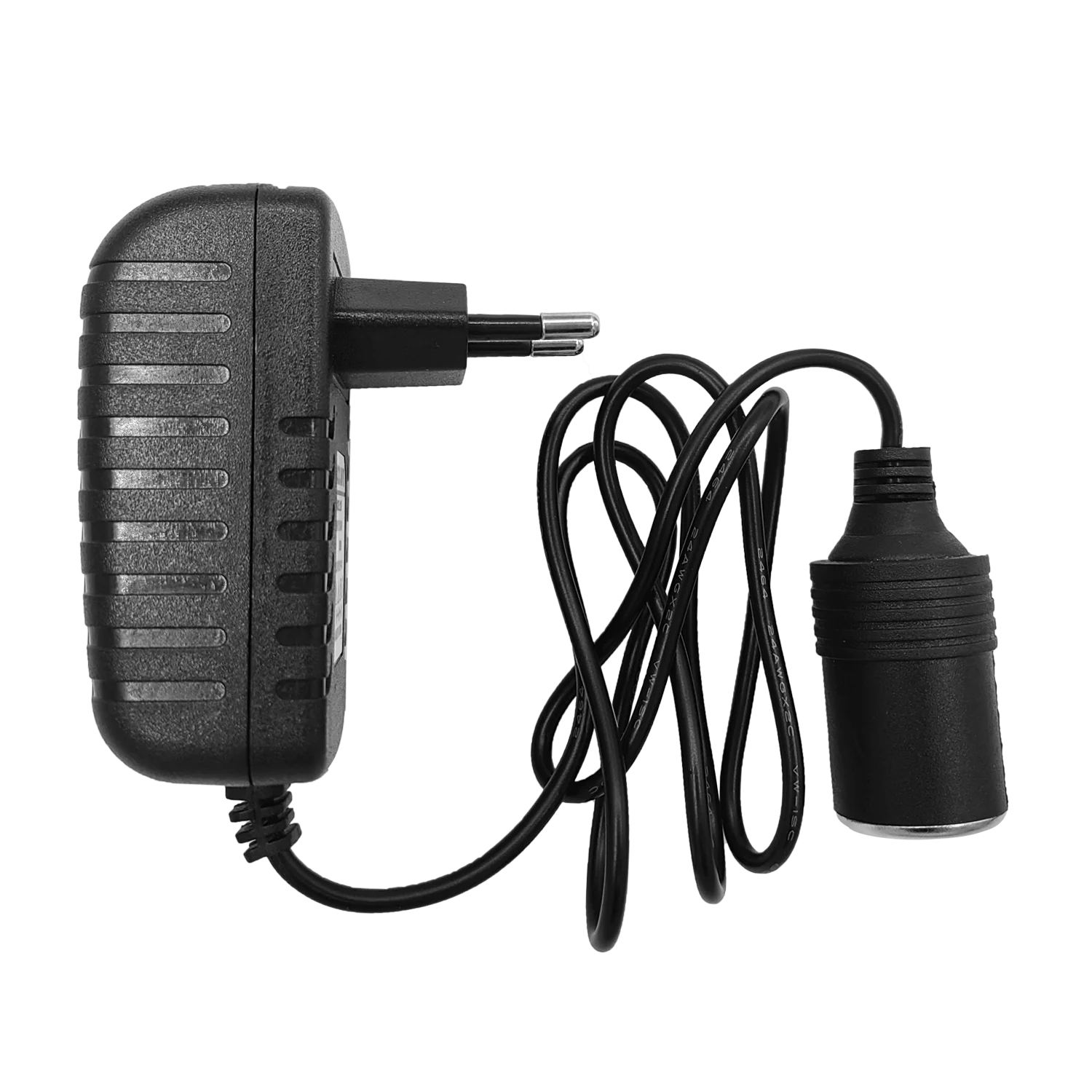 Auto-Ladegerät, Netzteil, Steckdose, AC 100 V/240 V Volt auf DC 12 V, 2 A, 24 W, Konverter für Zigarettenanzünder-Ladegerät für Zuhause und Auto – Detail 6