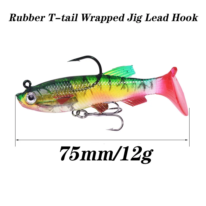 Swimbait 7,5 cm 12g – Señuelo artificial para lubina y lucio - imagen 5