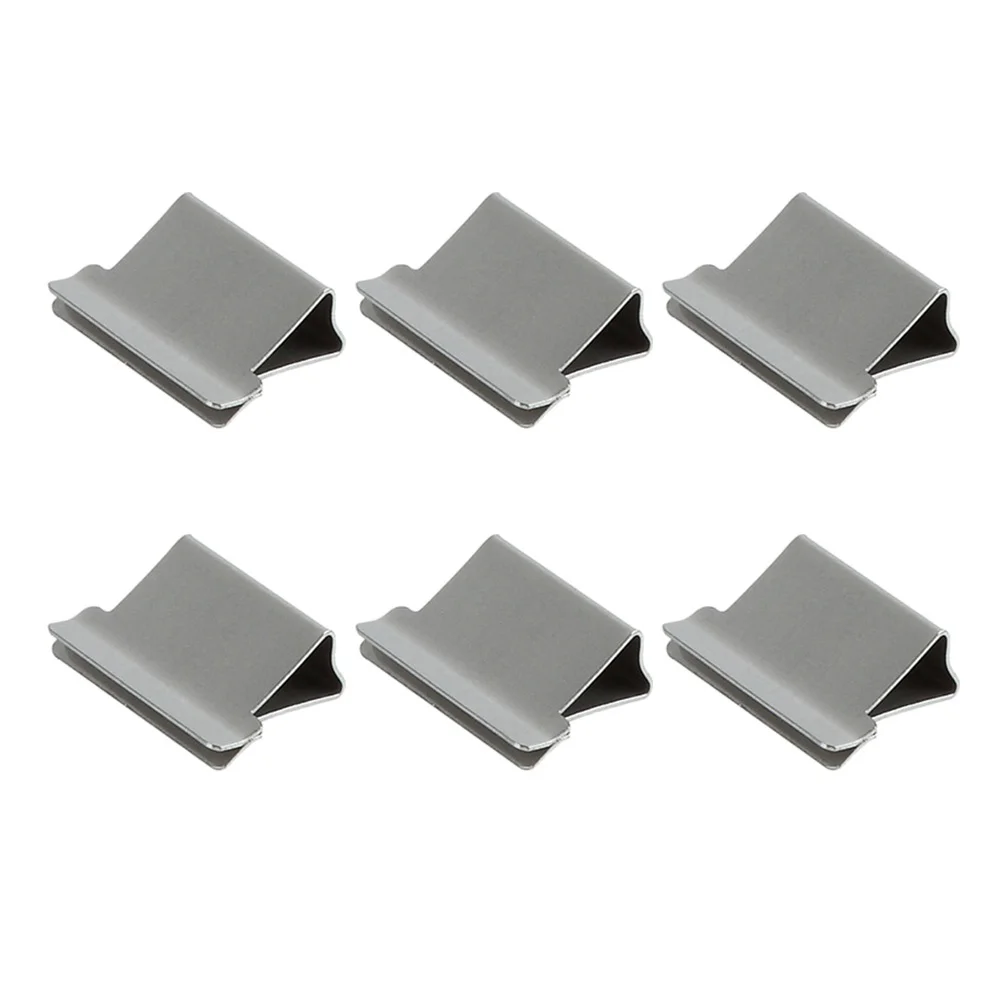 50pcs Clam Clip Dispenser Metal Refill Clips Stapler Spare Paper Clipper Bookbinding Device Accessories for School Office