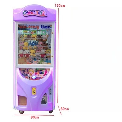 

Торговый автомат игрушек с монетоприемником Crazy ToyCrane Game Аркадный игровой автомат