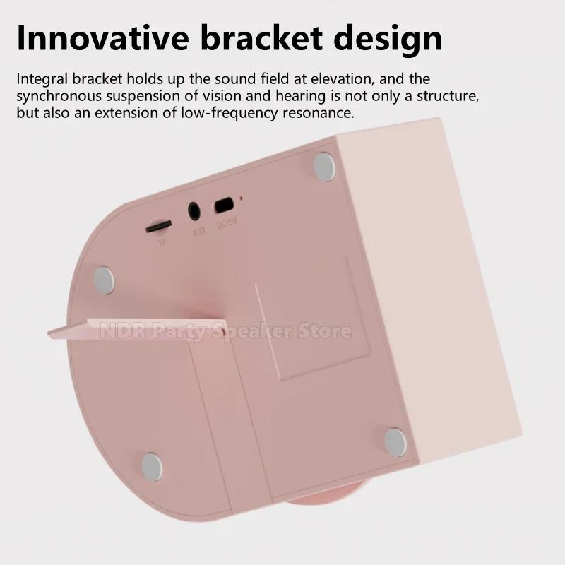 2025 New Retro Wireless Bluetooth Portable Speaker High Fidelity HlFl Sound Quality Speaker Desktop Computer Card Player Sound