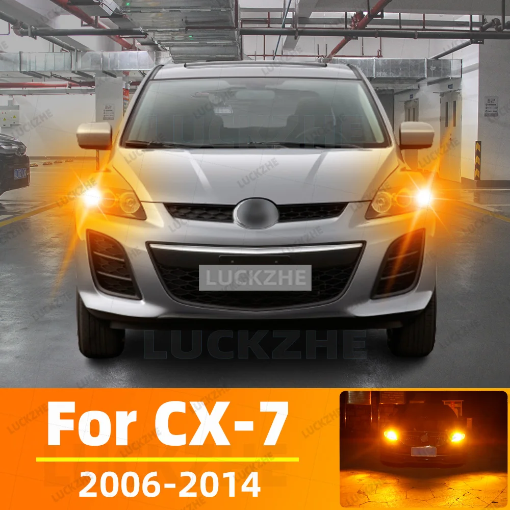 

2pcs Car Light LED Turn Signal Lamp For Mazda CX-7 CX7 2006 2007 2008 2009 2010 2011 2012 2013 2014