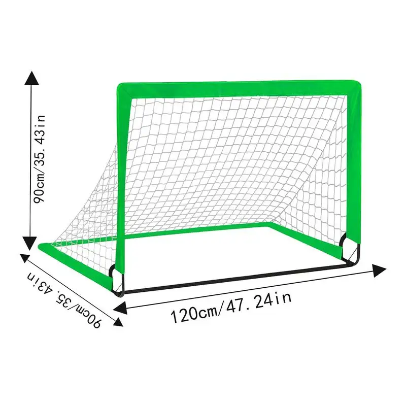 Petit short de but de football portable pour enfants, filet de football, entraînement de football pour les jeunes en bas âge, arrière-cour