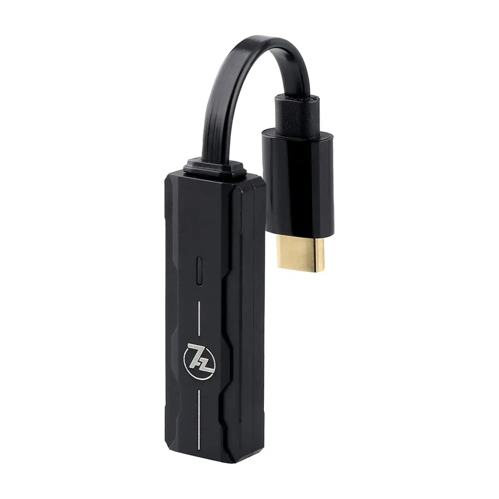 Amplificador de auscultadores portátil SEVENHERTZ 71, Dongle DAC com Chip AK4377, cabo OCC high-end, suporta Android 5.1 e acima