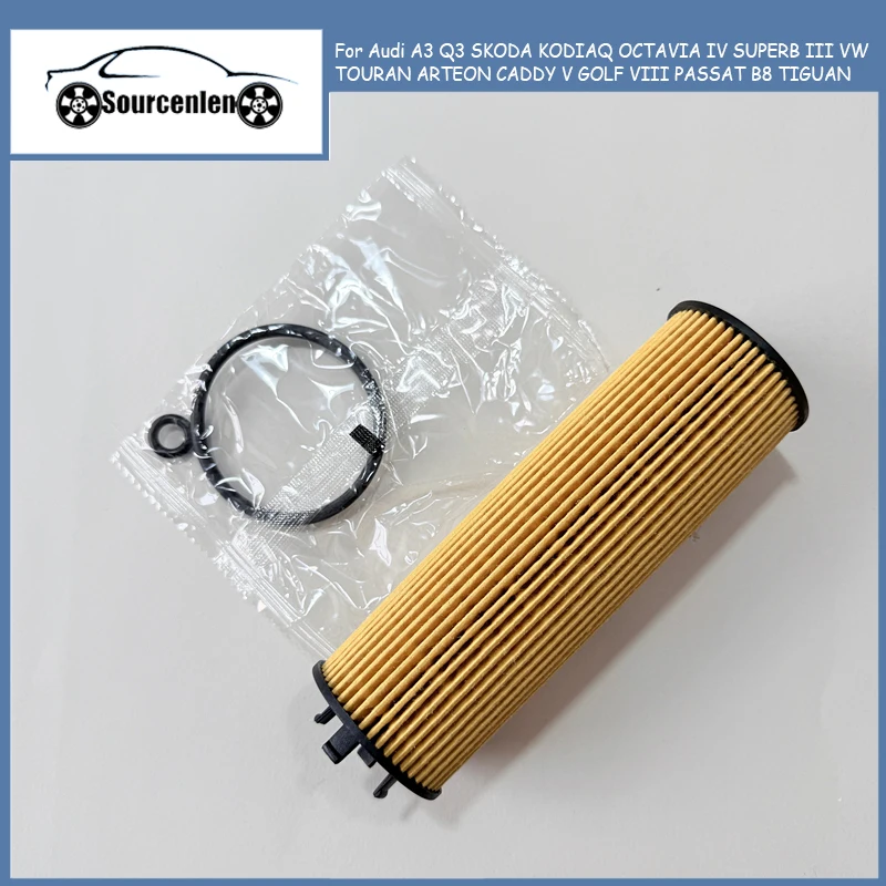 

OIL FILTER 05L115562A For Audi A3 Q3 SKODA KODIAQ OCTAVIA IV SUPERB III VW TOURAN ARTEON CADDY V GOLF VIII PASSAT B8 TIGUAN