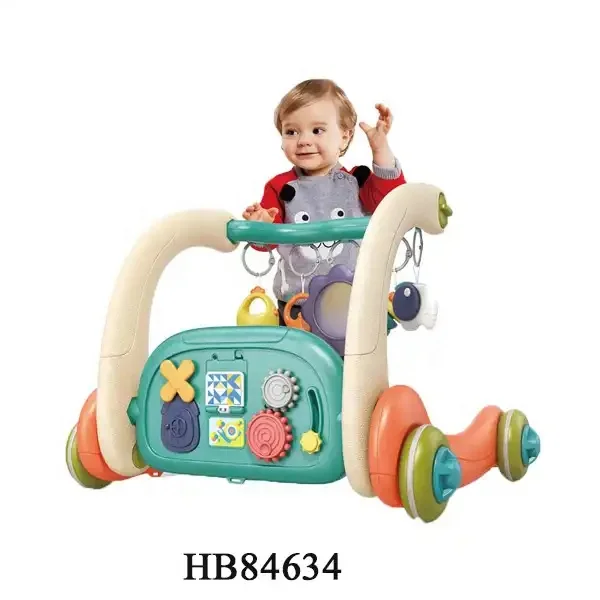 Selling baby multi-functional 3 in 1 walker with early education educational toys sleep blanket pedal piano game