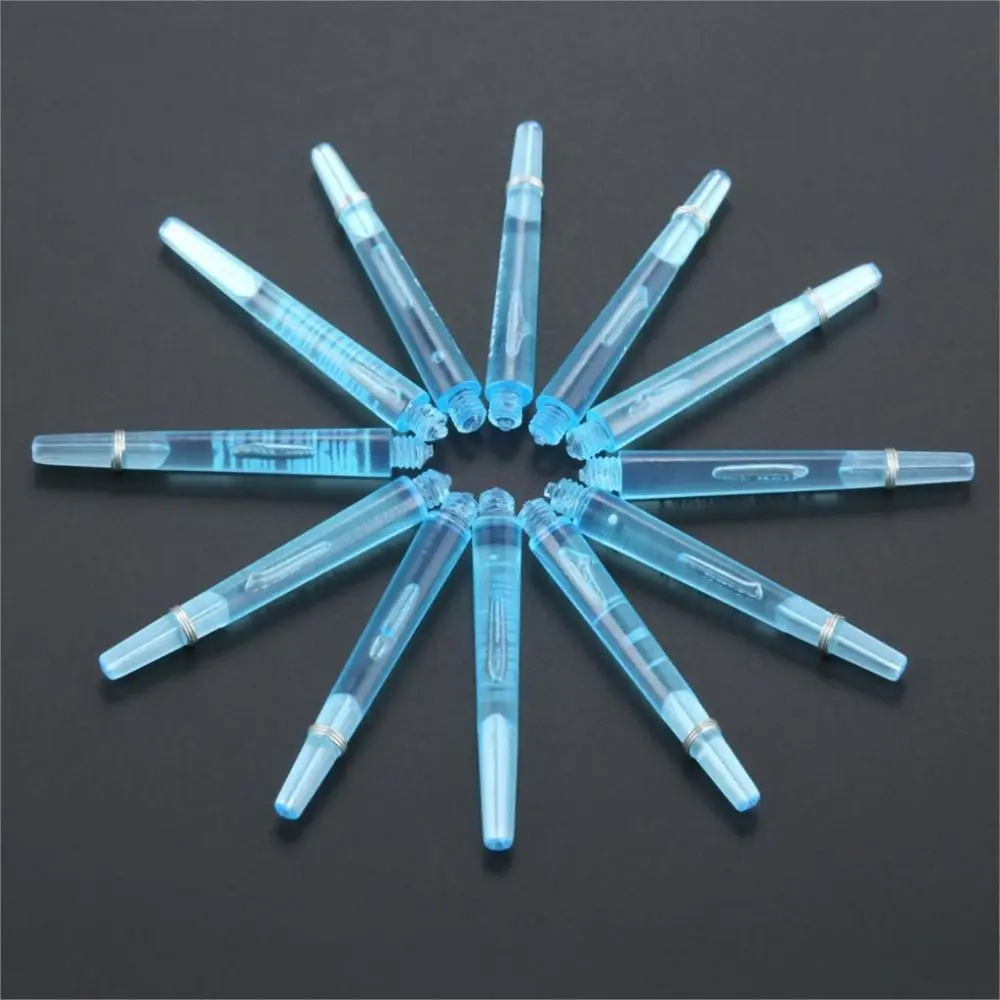 

45mm/35mm Screw Thread Dart Tip Replacement with Stainless Steel O Ring 4.5mm Screw Thread Transparent Dart Stems Darts Shafts