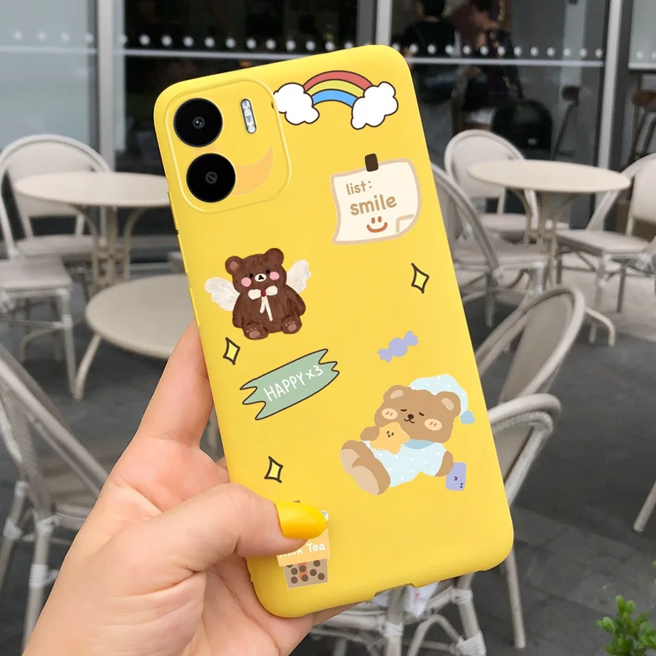 For Xiaomi Redmi A2 Case Xiaomi Mi A2 Lite Back Cover Cool Style Cartoon Child Bumper Shell On Redmi A2 MiA2 Lite Soft Capas