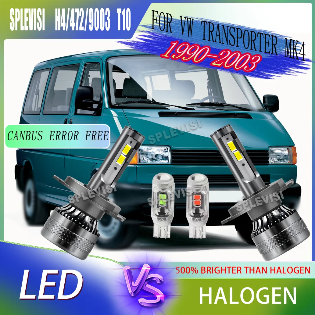 

2-year warranty Car LEDs Experience 500% brighter than Halogen For VW TRANSPORTER MK4 1990 1991 1992 1993 1994 1995 1996-2003