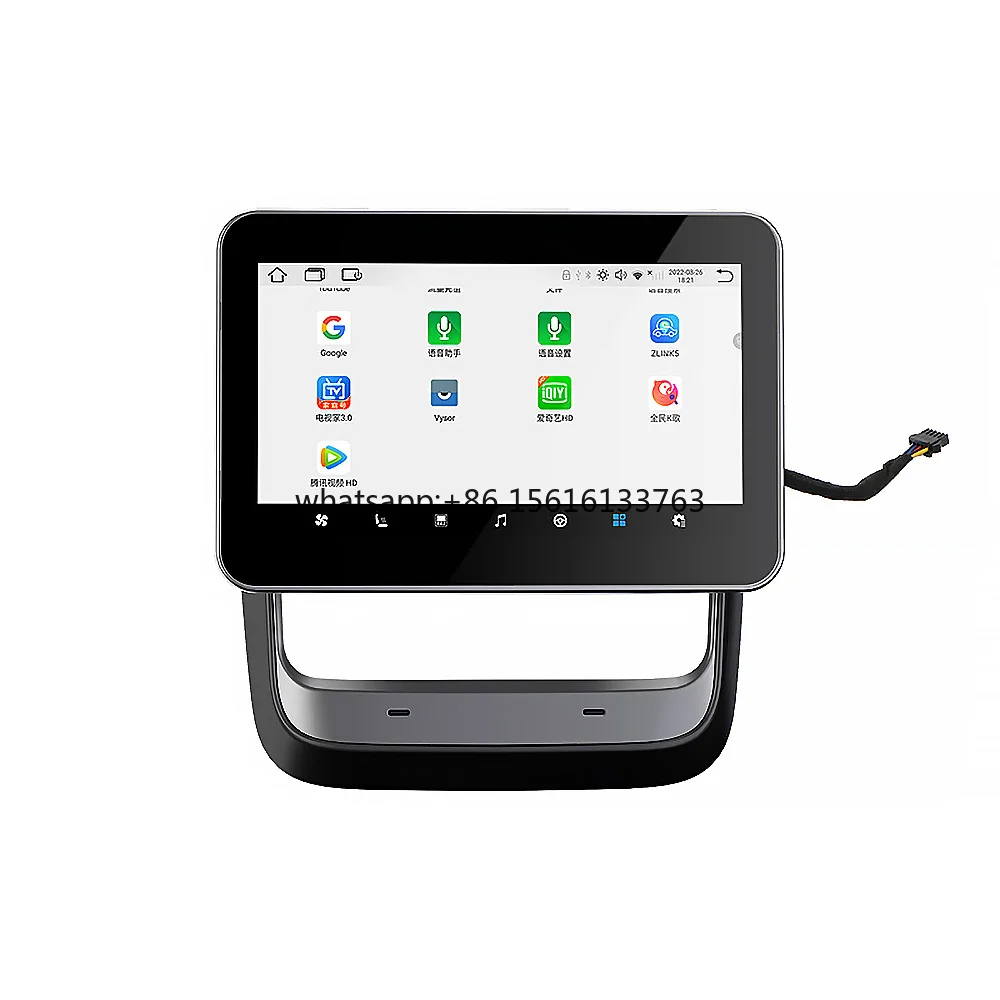 

8-inch Full HD 4G Android Rear Entertainment Display for Model 3/Y Multi-function Control Smart Rear Seat Entertainment System