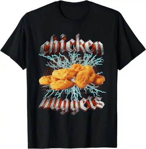 

Футболка с изображением куриных Nuggets Heavy Metal World Tour