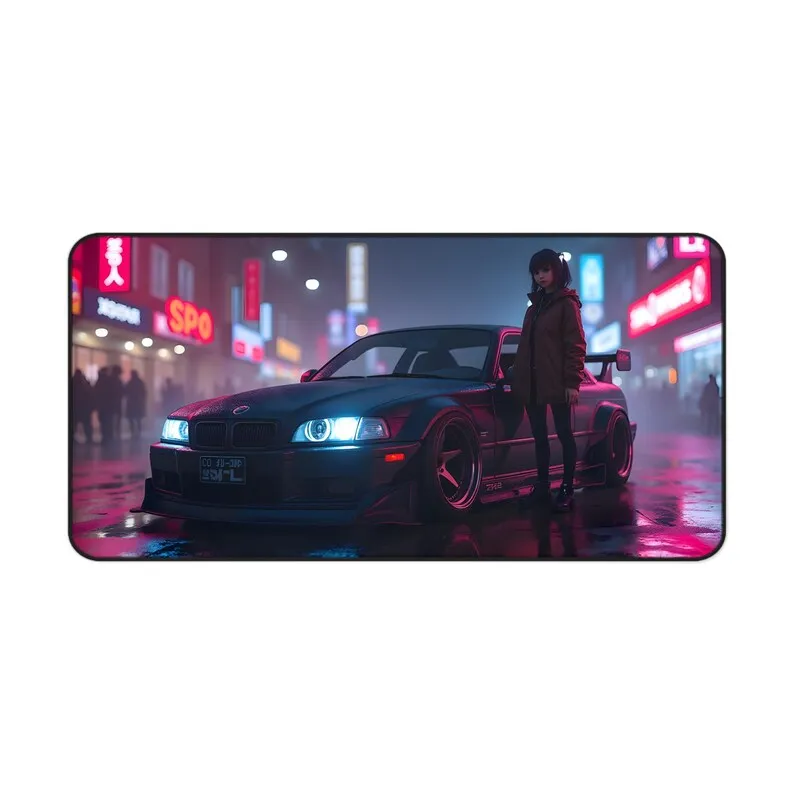 Tappetino da scrivania per ragazza auto |   Tappetino per mouse per ragazza anime |   Blocco da scrivania JDM |   Tappetino da gioco GTR |   Tappetino da scrivania per giochi per PC |   Antiscivolo |   Resistente |   Regalo del giocatore