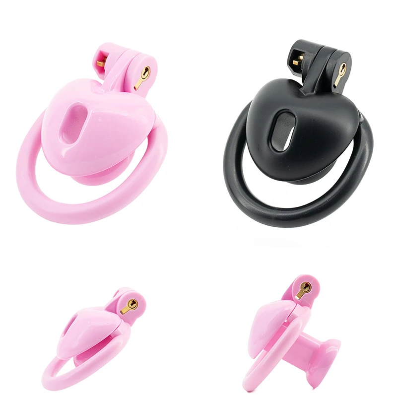 High Quality Male Love Negative Chastity Cage Sissy Gay Hidden Lower Body Chastity Device with Four Size Penis Rings BDSM Sex18+