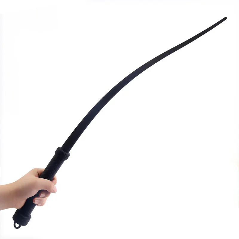 1PCS NEW 60cm Rubber Soft Whip Portable Training Horse Whip Outdoor EDC Vehicle Self-defense Tool