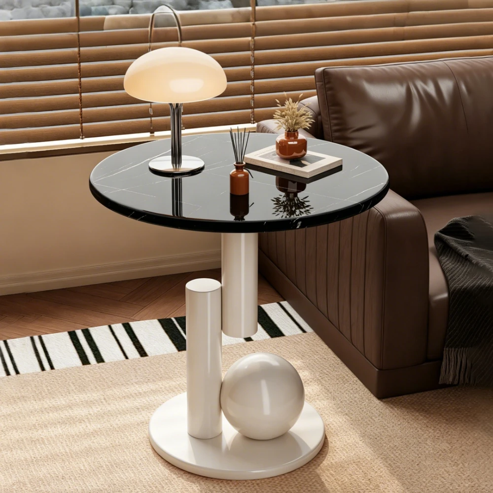 Modern Coffee Table Side Cabinet Dinning Table Bedside Table Space Saving Side End Table Home Decoration